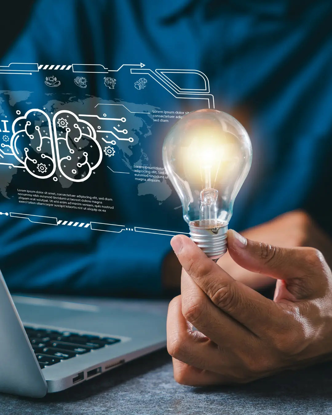 AI-assisted creative strategy workspace